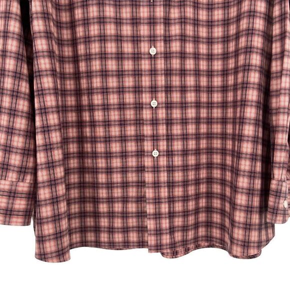 Ariat Wrinkle Free Lincoln Classic Long Sleeve Plaid Shirt 3XL - Picture 3 of 9